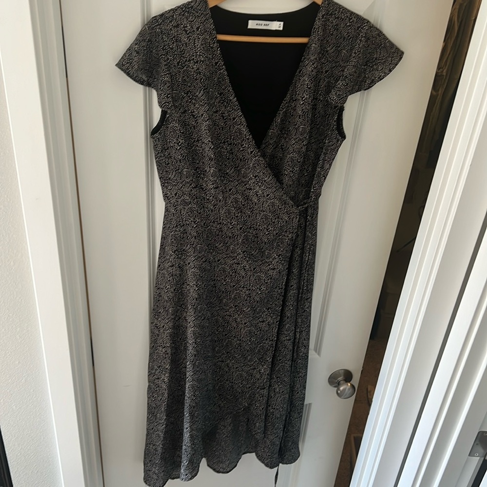 Mod Ref wrap dress